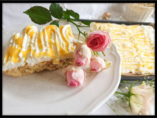 Mandelkuchen mit Eierlikörchen