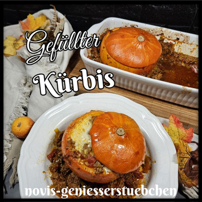 Gefüllter Kürbis