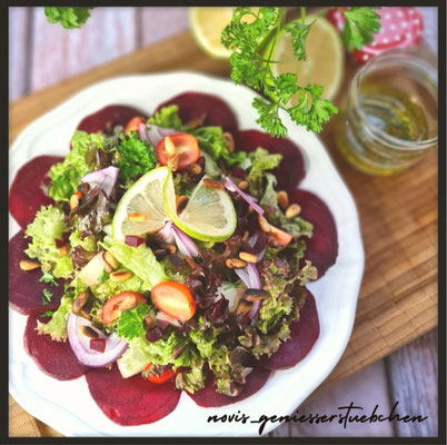 Rote Beete-Melonen-Salat