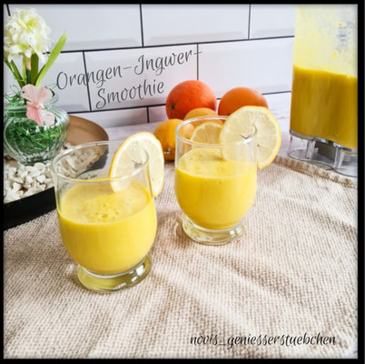 Orangen-Ingwer-Smoothie