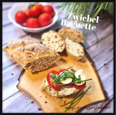 Zwiebel-Baguettes