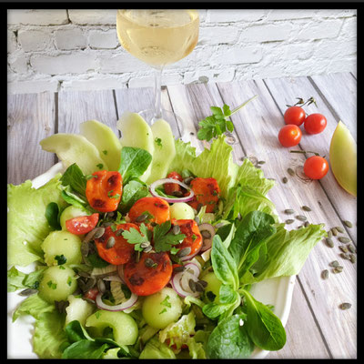 Fruchtig bunter Salatmix