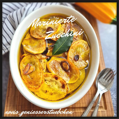 Marinierte Zucchini