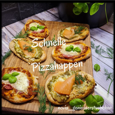 Schnelle Pizzahappen