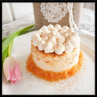 Zuckerfreier Käsekuchen