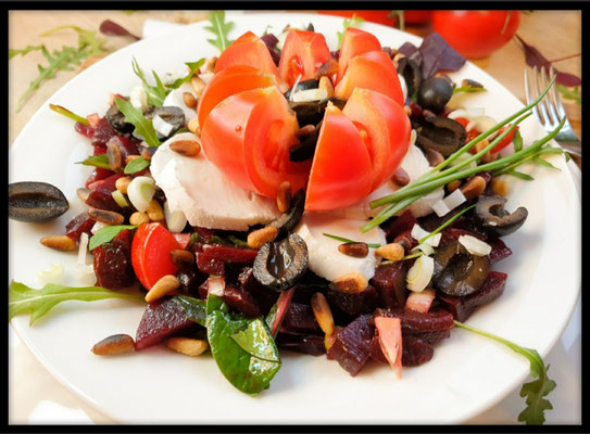 Knallbunter Rote Beete Salat