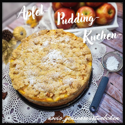 Apfel-Puddingkuchen