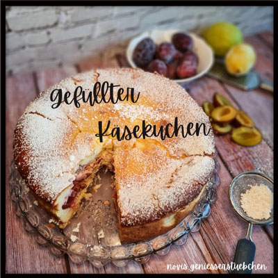 Gefüllter Käsekuchen