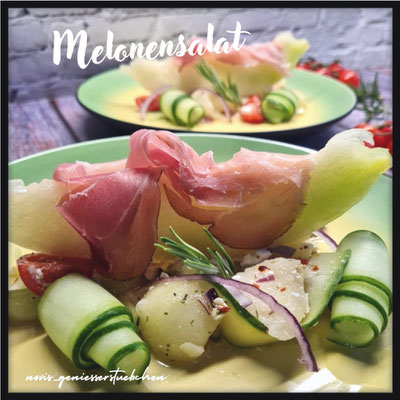Salatige Honigmelone