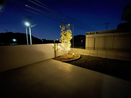 外構夜間照明