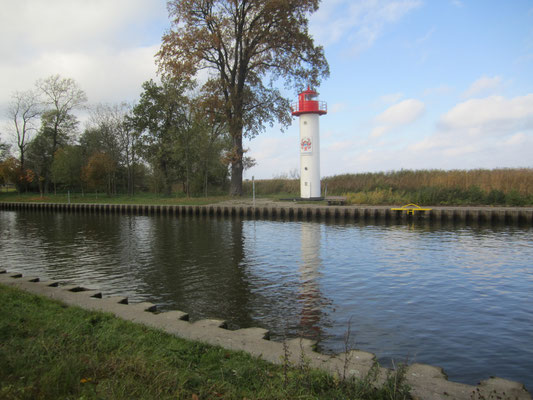 Leuchtturm am Strand Ueckermünde
