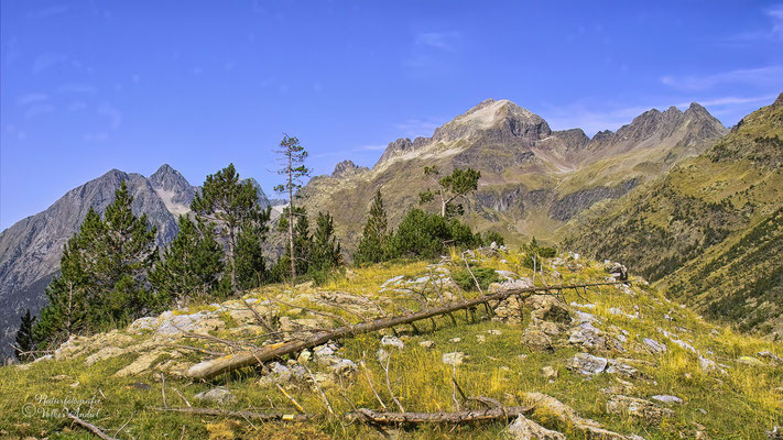Ausblick oberhalb des Hospital de Benasque