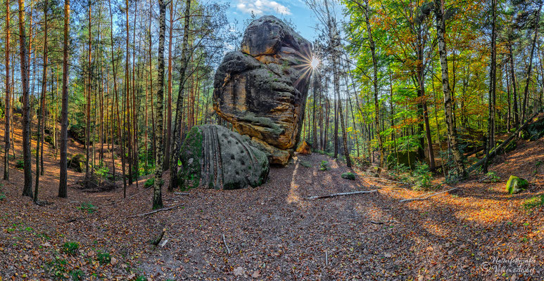 Kletterfelsen Knöchel in den Bärensteinen