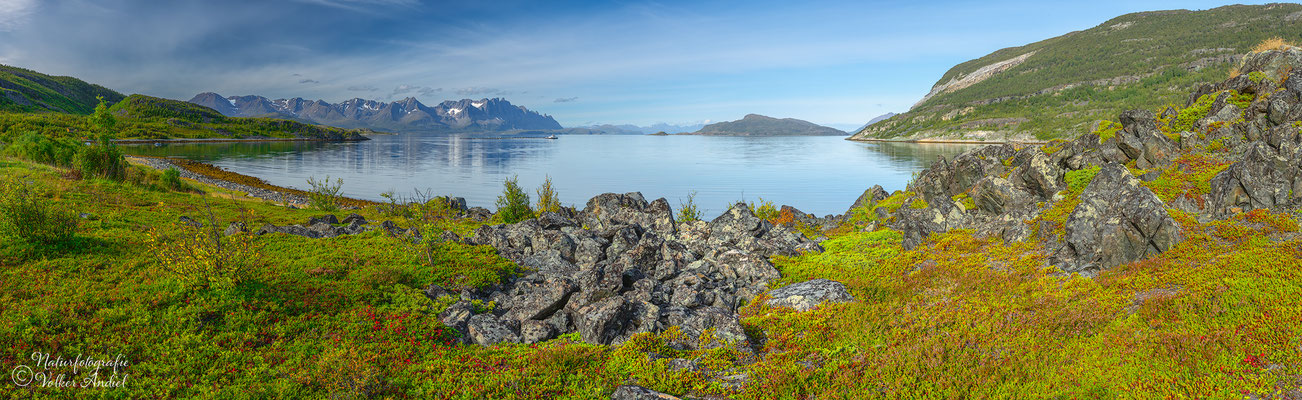 Wandergebiet Kviteberg bei Burfjord