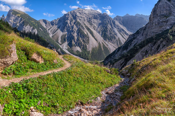 auf dem Weg zum Plumssattel, bei Pertisau