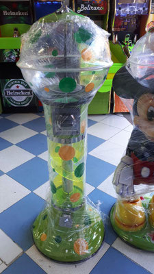 Dispensador de dulces, Dispensador de chicles, Dispensador de pelota loca, dispensador de sorpresas, dispensadora de dulces