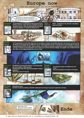 Europa jetzt / Europe now - Comicwettbewerb/Comic competition - internationales literaturfestival berlin