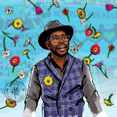 Liebe Bildzeitung (Emeka); Kunde/Client: Malte Mersch für Hör mir zu - Folge 6, Bielefelder Jugendring e.V / SlamOWL