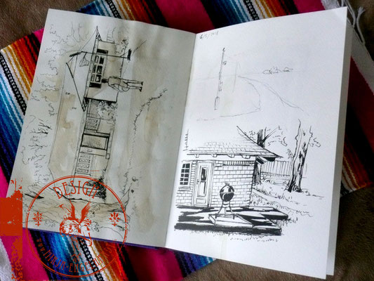 Lawton/ Oklahoma; Skizzenblock/Sketchbook