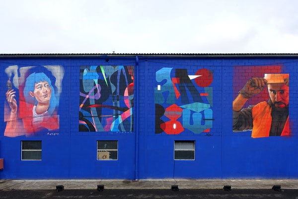 Onsept - Kopsky - Taroe - Jean Rooble - Métamorphoses exhibition - Saint-Juéry (2024)