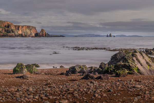 Sur la plage des Drongs