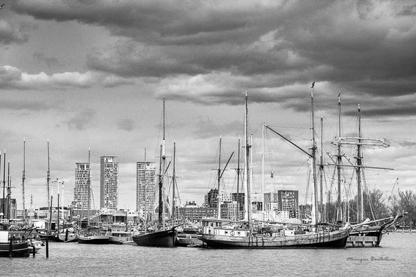 Dans le port d'Helsinki...