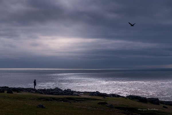 Sur les falaises d'Eshaness