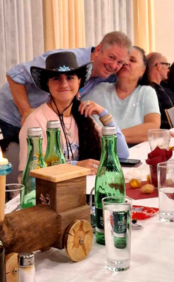 Janine, Gerda und Fredi