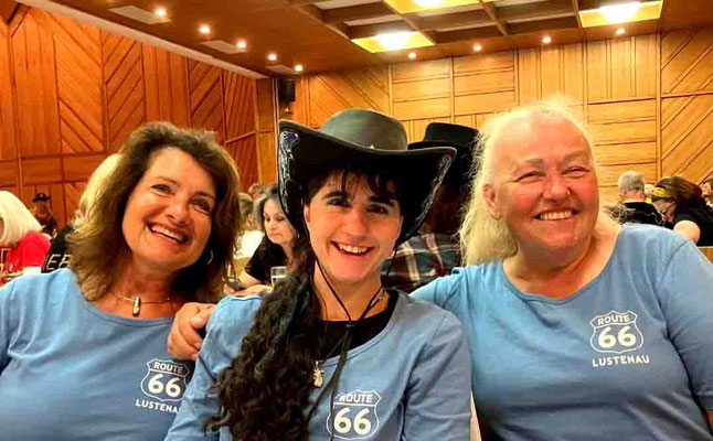Gudrun, Janine und Annemarie