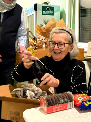 Marlene hat sichtlich Spaß