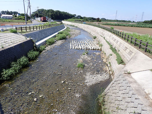 石橋から下流