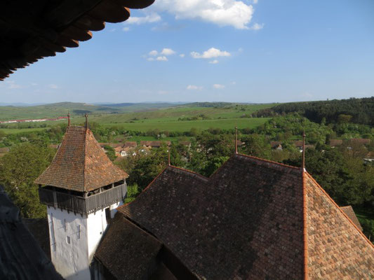 Ausblick vom Wehrgang