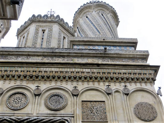 Fassadenverzierung Kathedrale Curtea de Arges