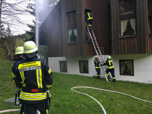 Feuerwehr Ermengerst - 2019 Übung Hofgut Kürnach