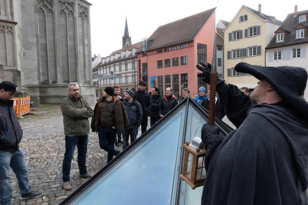 2019 Bildungsfahrt der Jugendfeuerwehr Oberallgäu - Nachwächterführung in Konstanz