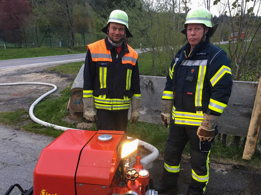 Feuerwehr Ermengerst - 2019 Übung Hofgut Kürnach