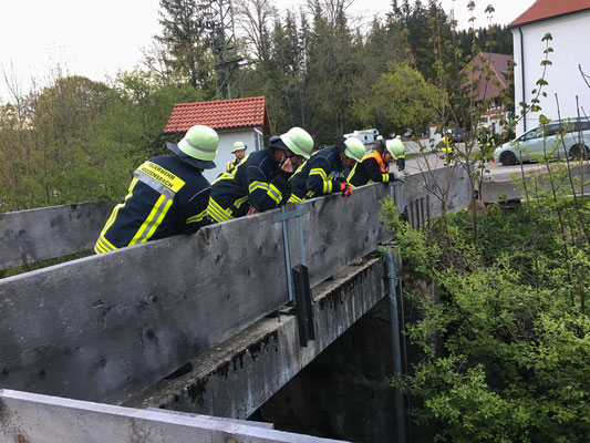 Feuerwehr Ermengerst - 2019 Übung Hofgut Kürnach