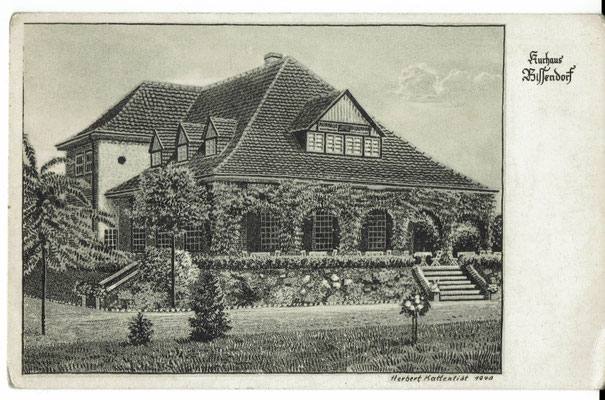 Bild 18: Kurhaus, Künstlerkarte Herbert Kattentidt 1940