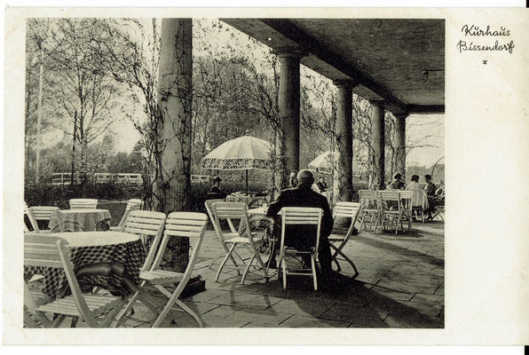 Bild 17: Kurhaus, Terrasse, Besitzer F. Thaler um 1938