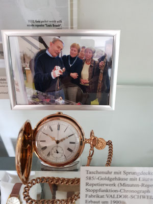 Repetieruhr mit Schlagwerk (Richard-Brandt-Heimatmuseum, Wedemark)