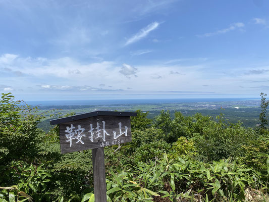 天気が良く日本海まで見える見える(*'ω'*)