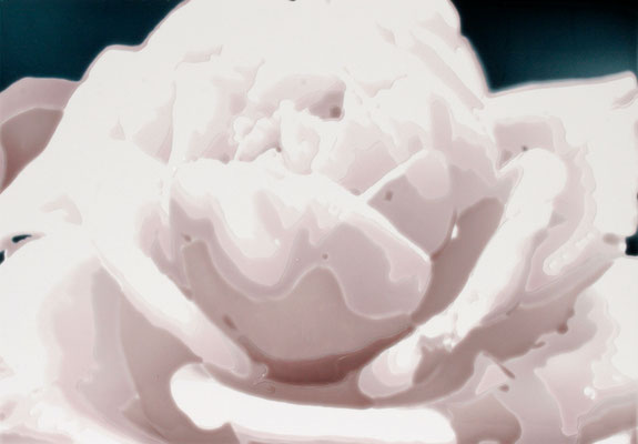 drops #10-07, epoxy resin on acrylic sheet, 60×85cm, 2010
