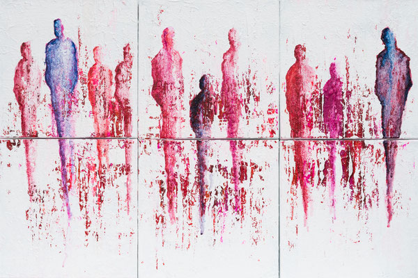 Get together Red (60x90) Acryl