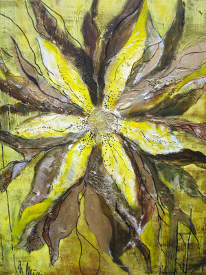 Zauberblüte (60x80) Acryl