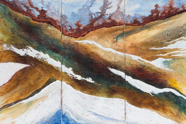 Wo die Hobbits wohnen -Mittelerde- I (60x90) Acryl