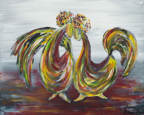 "Oldies but goldies" (40x50) Acryl