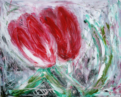 Tulpen (40x59) Acryl