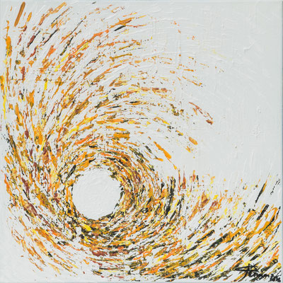 Fantasie in Yellow (40x40) Acryl