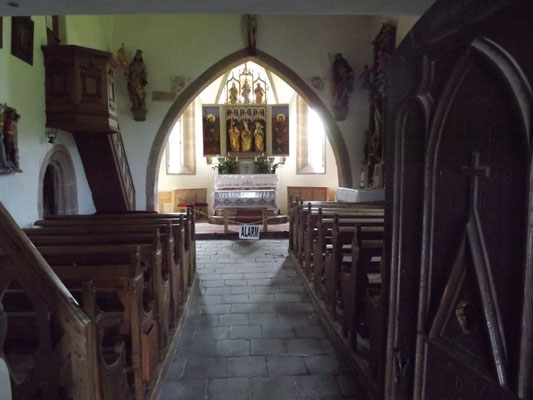 moderne Alarmanlage in der Kirche
