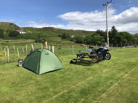 Gairloch camping